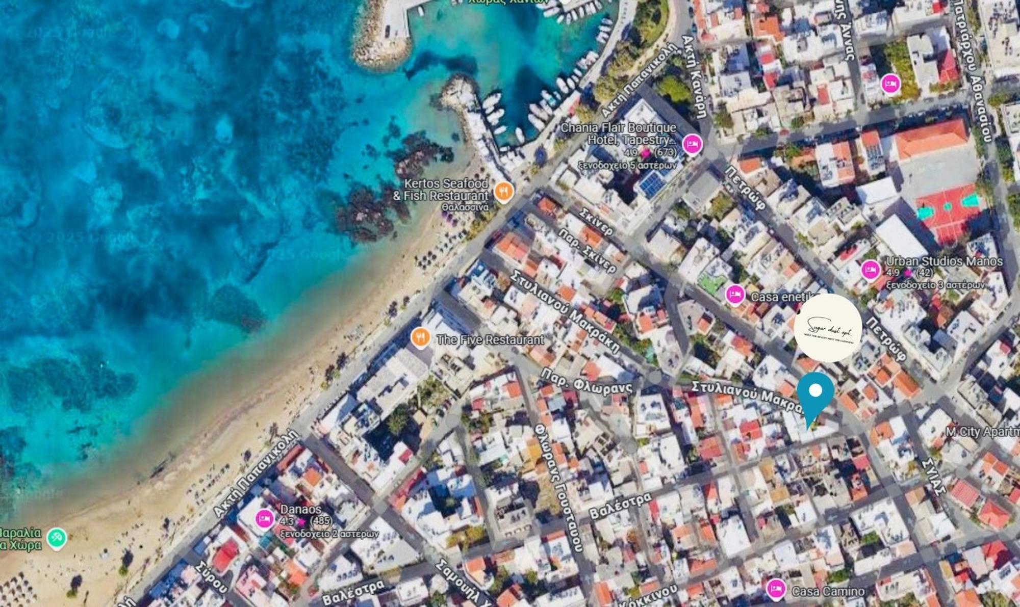 Sugardustapt Luxury Stay 150M From The Cretansea Chania  Exterior photo